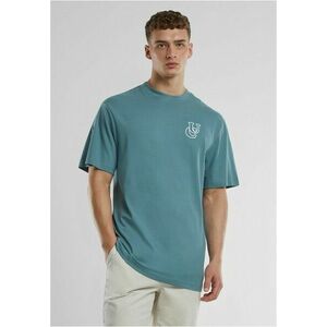 Urban Classics UC Shiny Logo Tall Tee dusty blue kép