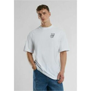 Urban Classics UC Shiny Logo Tall Tee white kép