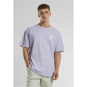 Urban Classics UC Weavy Logo Heavy Oversized Tee lilac kép