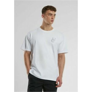 Urban Classics UC Weavy Logo Heavy Oversized Tee white kép