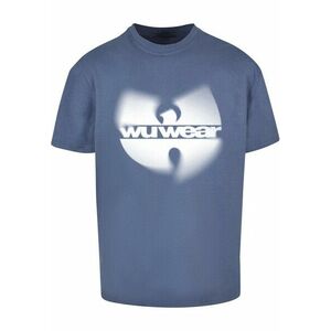 Wu-Wear WU Wear Faded Logo Oversize Tee vintageblue kép