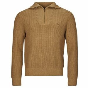 Pulóverek Polo Ralph Lauren PULL 1/2 ZIP EN LAINE MELANGE kép