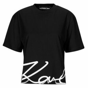 Rövid ujjú pólók Karl Lagerfeld KARL SIGNATURE HEM T-SHIRT kép