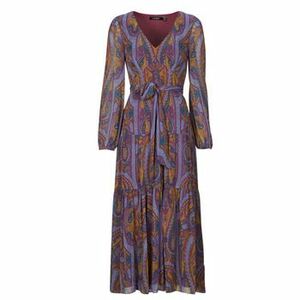 Hosszú ruhák Lauren Ralph Lauren HATETA-LONG SLEEVE-DAY DRESS kép