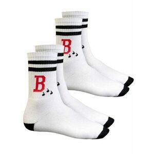 Blood In Blood Out Blood Jerga Socken - 2er Pack weiß kép