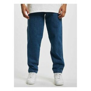 DEF Tapered Loose Fit Denim midblue washed kép