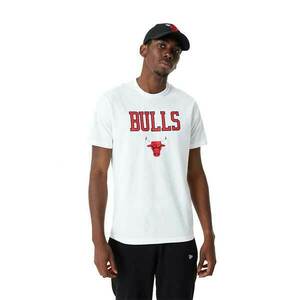 Férfi póló New Era NBA Team Chicago Bulls T-shirt White kép