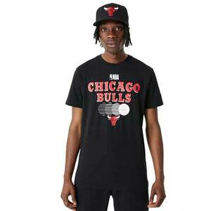 Férfi póló New Era NBA Team Chicago Bulls T-shirt White kép