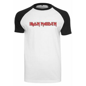 Mr. Tee Iron Maiden Logo Baseball Tee black kép