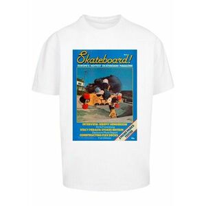 Mr. Tee The Skateboard Magazine Cover No 8 Oversize Tee white kép