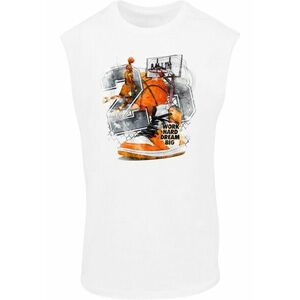 Mr. Tee Vintage Ballin Sleeveless Tee white kép