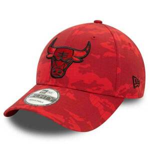 sapka New Era 9FORTY NBA Tonal Camo AOP Chicago Bulls Red kép