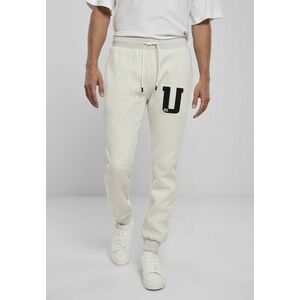 Urban Classics Frottee Patch Sweatpants lightgrey kép