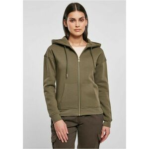 Urban Classics Ladies Classic Zip Hoody olive kép