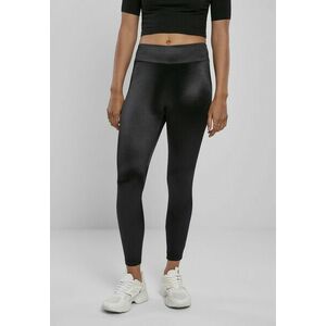 Urban Classics Ladies High Waist Leggings black kép