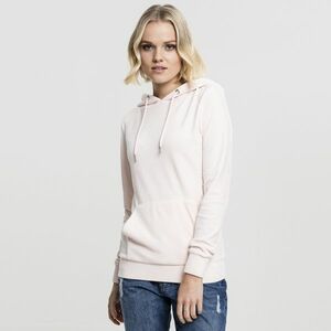 Pulóver Urban Classics Ladies Hoody pink kép