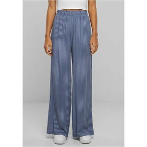 Urban Classics Ladies Viscose Resort Pants vintagebluepinstripe kép