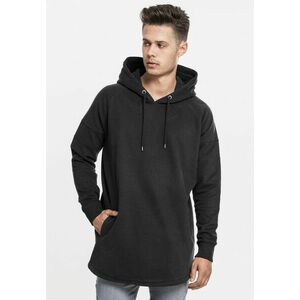 Urban Classics Long Shaped Hoody black kép