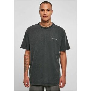 Urban Classics Oversized Small Embroidery Tee black kép