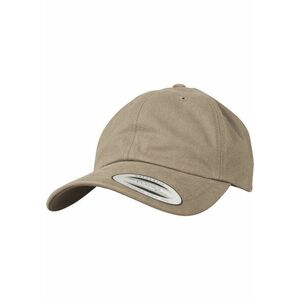 Urban Classics Peached Cotton Twill Dad Cap loden kép