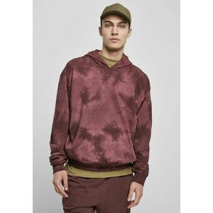 Urban Classics Tye Dyed Hoody cherry kép