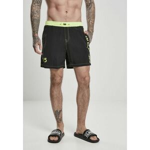 Urban Classics UC Logo Swim Shorts black kép