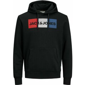 Jack&Jones PLUS Jack&Jones PLUS Férfi melegítőfelső JJECORP Regular Fit 12163777 Black 8XL kép