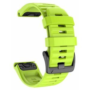 4wrist 4wrist Szilikon szíj Garmin Fenix 7X/Fenix 6X/Fenix 5X Plus/Fenix 3 - 26 mm - Green kép