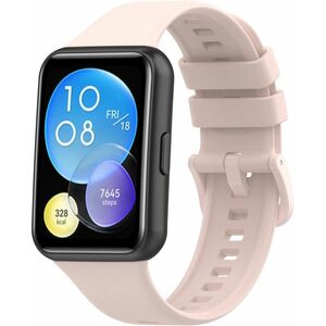 4wrist 4wrist Szilikon szíj Huawei Watch FIT 2 Active-hez - Pink kép