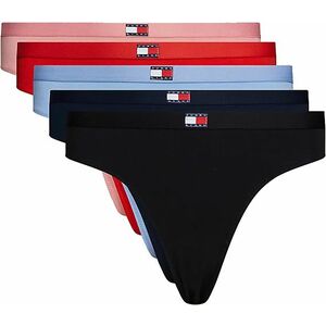 Tommy Hilfiger Tommy Hilfiger 5 PACK - női tanga alsó UW0UW05384-0V5 L kép