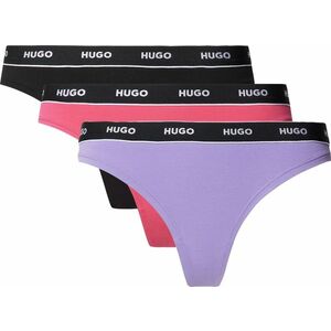 Hugo Boss Hugo Boss 3 PACK - női tanga HUGO 50480150-962 XXL kép