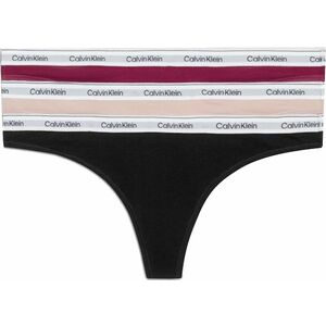 Calvin Klein Calvin Klein 3 PACK - női tanga PLUS SIZE QD5209E-NP6-plus-size XXL kép