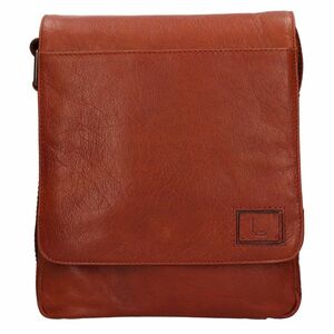 Lagen Lagen Férfi bőr crossbody táska 290603 COGNAC kép