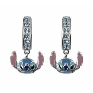 Disney Disney Ezüst karika fülbevaló medálokkal Stitch Lilo & Stitch ES00099SRQL.CS kép