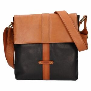 Lagen Lagen Női bőr crossbody kézitáska BLC/4576/22 BLK/CGN kép