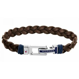 Tommy Hilfiger Tommy Hilfiger Luxus bőr karkötő acél csattal 2790309 kép