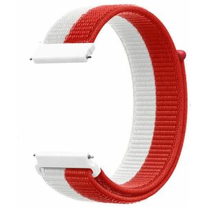 4wrist 4wrist Átfűzhető óraszíj Garmin 22 mm - White/Red kép