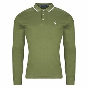 Hosszú ujjú galléros pólók Polo Ralph Lauren POLO COUPE DROITE AJUSTEE EN PIMA COTON kép