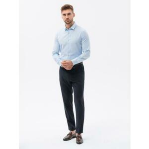 Férfi hosszú ujjú ing -SLIM FIT világoskék kép