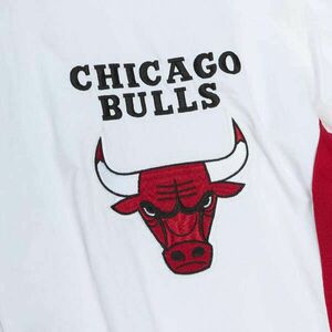 Mitchell & ness chicago bulls mens authentic warm up jacket kabát férfi fehér 3xl kép