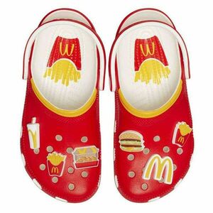 Crocs mcdonald's x crocs classic clog papucs unisex piros 43-44 kép