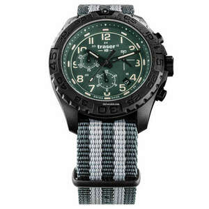 Traser H3 109048 P96 OdP Evolution green Chronograph 44mm kép