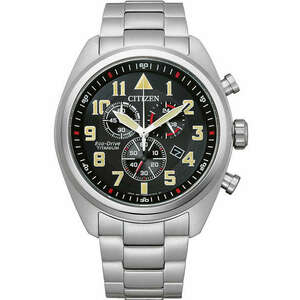 Citizen AT2480-81E Eco-Drive Super-Titanium chronograph 43mm kép