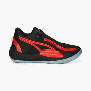 Puma rise nitro kosárlabda cipő unisex fekete/piros 41 kép