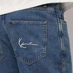 Karl kani small signature baggy five pocket denim vintage indigo farmernadrág férfi kék s kép