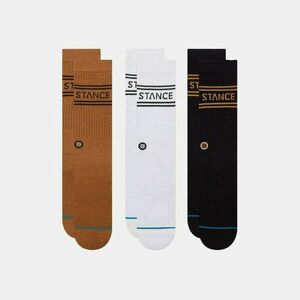 Stance basic 3 pack crew zokni unisex színes l kép