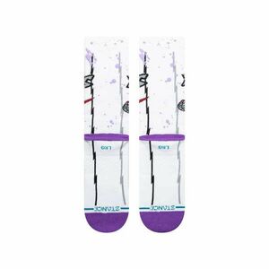 Stance overspray toronto raptors zokni unisex fehér l kép