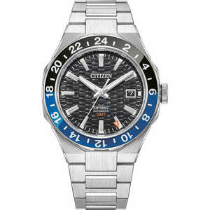 Citizen NB6031-56E Series 8 Automatic GMT Mens Watch 41mm kép