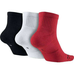 Jordan jumpman everyday max socks 3pr zokni férfi fekete/fehér/piros xl kép