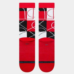 Stance zone chicago bulls zokni unisex piros l kép